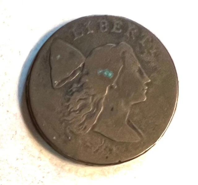 1794 ?  Early Large Cent From Old Alexandria, Va. Free USA Shipping