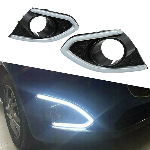 Luci diurne LED luci diurne ambra bianche frecce per Chevrolet Spark 2013-15