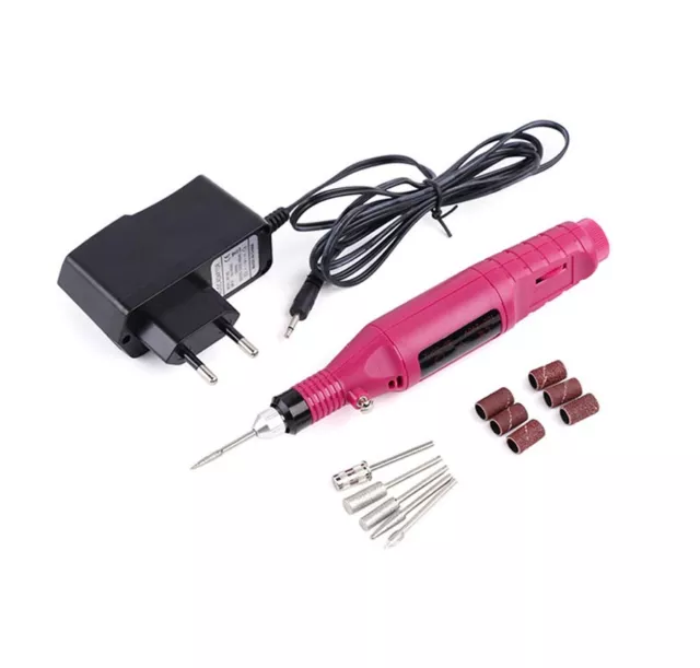 Fresa Ricostruzione Unghie 20000 Giri/Min Frese Nail Art X Manicure Limatura