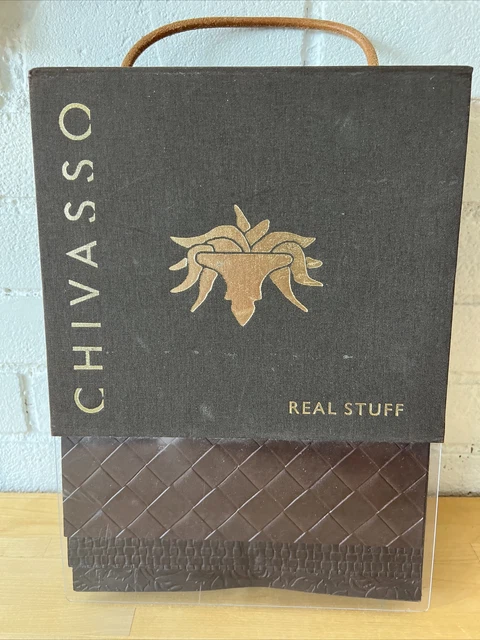 Chivasso Fabric Sample Book Polyester/Polyvinyl (Leather Look) 30+ Pages
