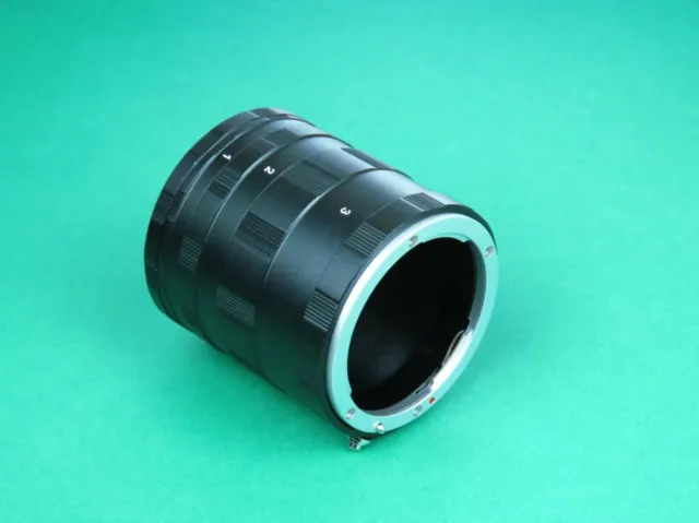 Macro Extension Tube Ring Nikon F for Nikon D3400, D3300, D3200, D3100, D3000