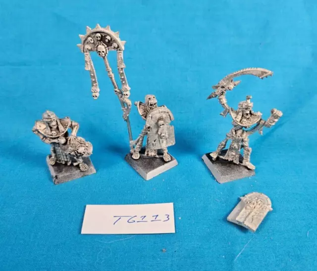 Warhammer Age of Sigmar Tomb Kings Tomb Guard Command Metal OOP