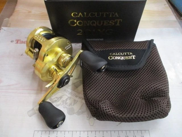 SHIMANO 22 CALCUTTA Conquest 201XG Bait Casting Reels Used