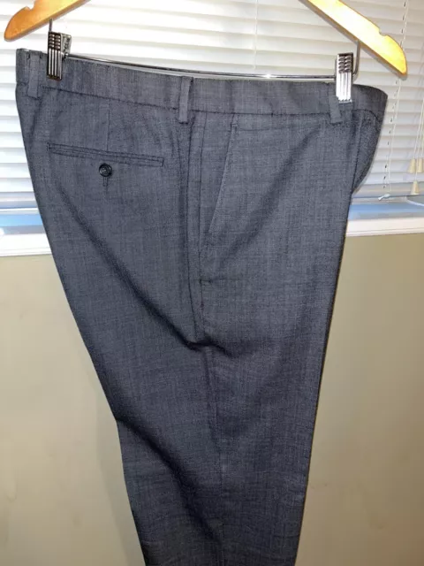 J Crew Bowery Classic Pants - 35 x 32 - 100% Wool