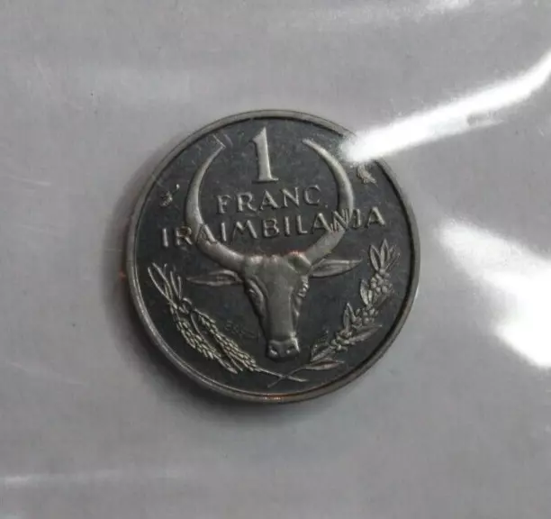Madagascar - Monnaie de 1 Franc 1965 ESSAI - FDC / UNC