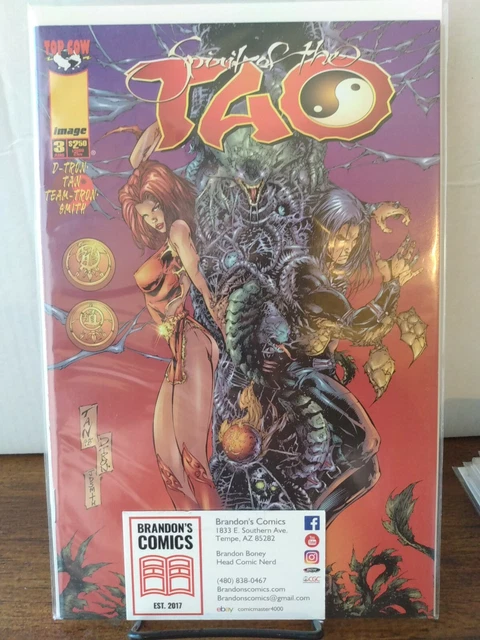 Spirit of the Tao #3 - August 1998 - Top Cow / Image Comics - D-Tron, Tan.