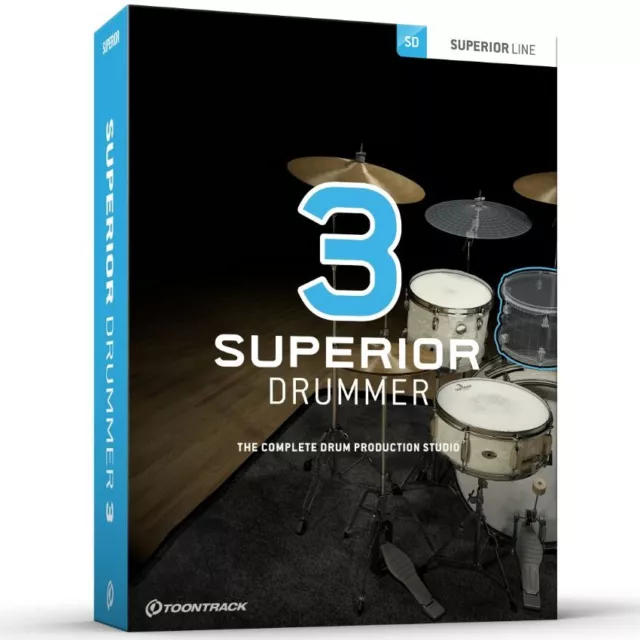 TOONTRACK Superior Drummer 3 Download-Version