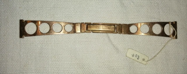 Bracelet De Montre ZRC En Acier Inoxydable - Largeur 12 Mm, Flexible - Neuf Avec étiquettes