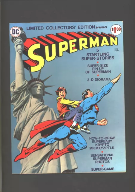 Limited Collectors Edition #C-38 DC Treasury Edition Superman  1975