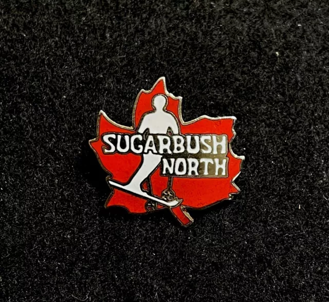 SUGARBUSH NORTH was GLEN ELLEN Vtg Skiing Ski Pin VERMONT Souvenir Travel Lapel