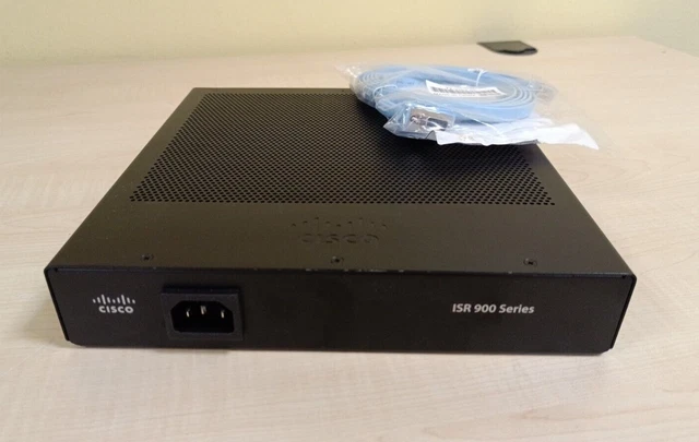 CISCO ISR 900 Series C921-4P V01 Gigabit Ethernet Security Router $405. ...