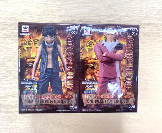 ONE PIECE DXF Film Gold Luffy Tesoro Set Figure $96.29 - PicClick