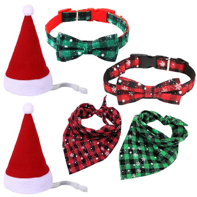 Mascota-Juego de Navidad Mascota-Papá Noel Gorro Mascota Gato