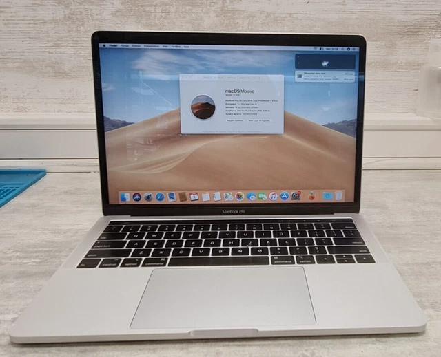 MacBook Pro Touch Bar 13 Retina 2018 Core i5 8th Gen  16Go RAM  256Go SSD QWERTY