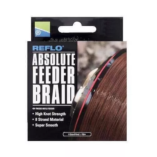 Preston Reflo Absolut Nourrisseur Tresse / Pêche Tressé Mainline