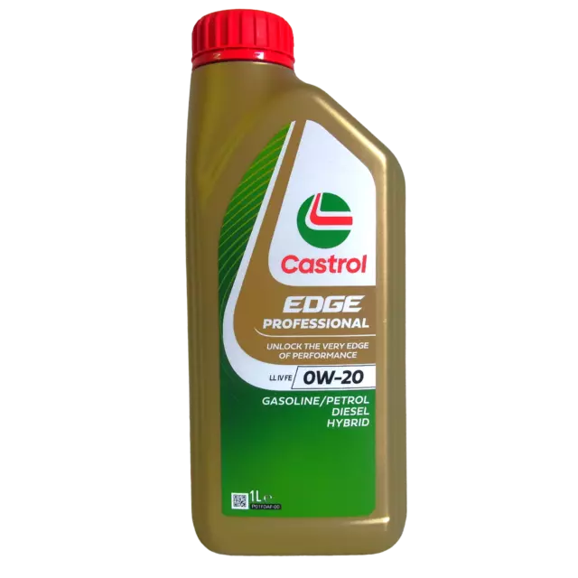 0W-20 Motorenöl 1L Castrol Edge Professional LL IV FE VW 50800 50900 Porsche C20