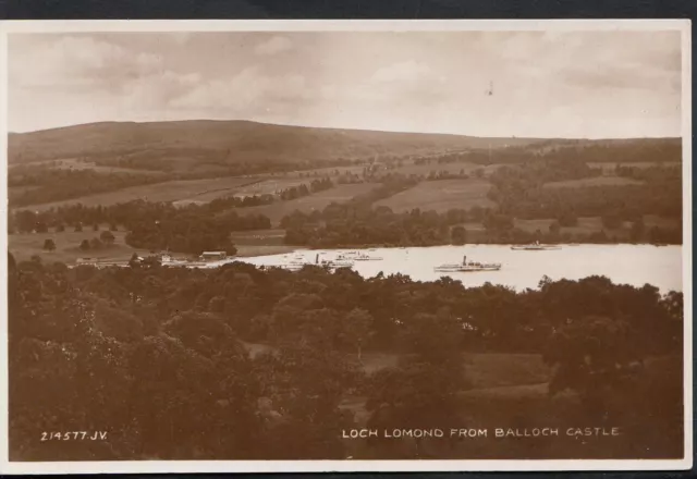 Scotland Postcard - Loch Lomond From Balloch Castle    MB1091