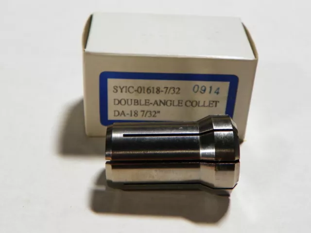 Techniks Da 180 Precision Collet 7/32" Double Angle Da180 01618-7/32