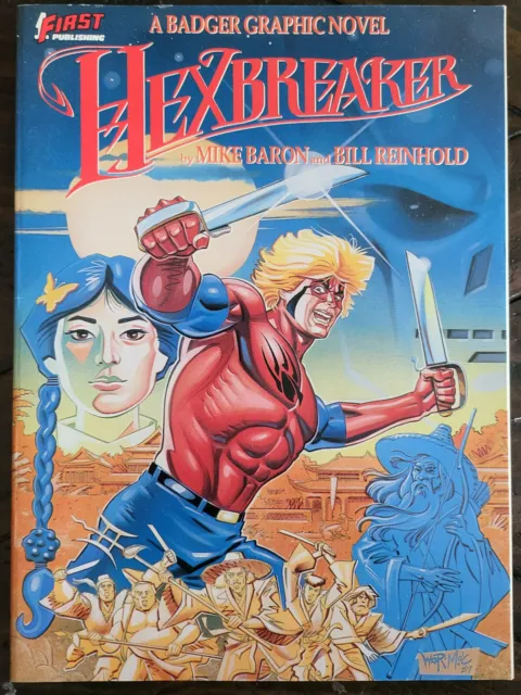 Hexbreaker: A Badger Graphic Novel - First, March 1988 - Signed 'Reinhold' GD