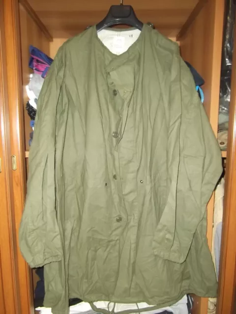 Coat Vesicant Gas Protective Vecchio soprabito anni 60 Vintage Us Army Vietnam