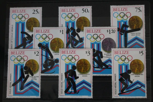 Belize 501-508 postfrisch #FD741