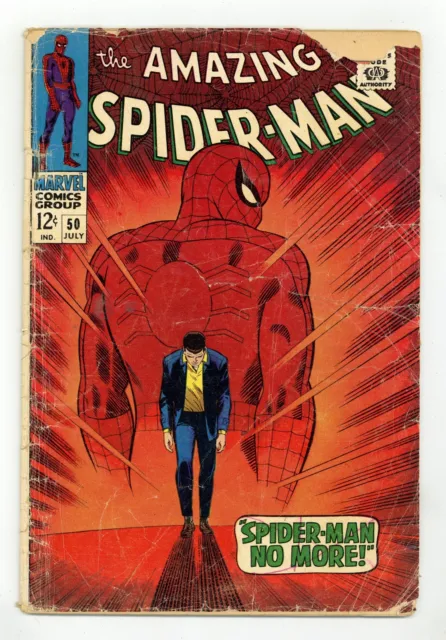 Amazing Spider-Man #50 FR 1.0 1967 1st app. Kingpin