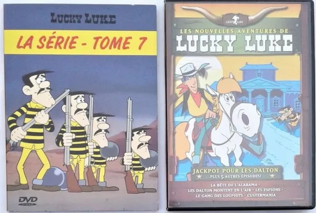 2 DVD: Les Nouvelles Aventures De Lucky Lucke & Lucky Luke LA serie - Tome 7