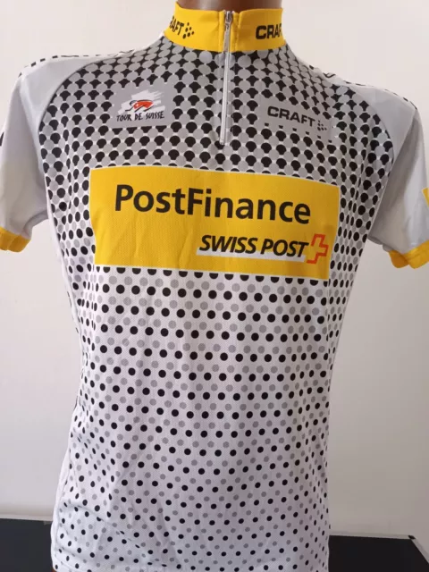 maglia  SWITZERLAND ciclismo originale team  POST FINANCE SWISS TG XL