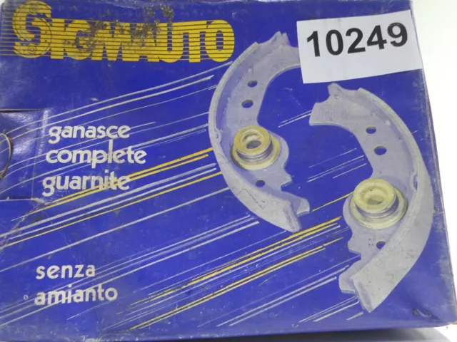 GANASCE FRENO POSTERIORE BRAKE SHOE REAR SIGMAUTO FORD ESCORT FURGONATO 1800cc