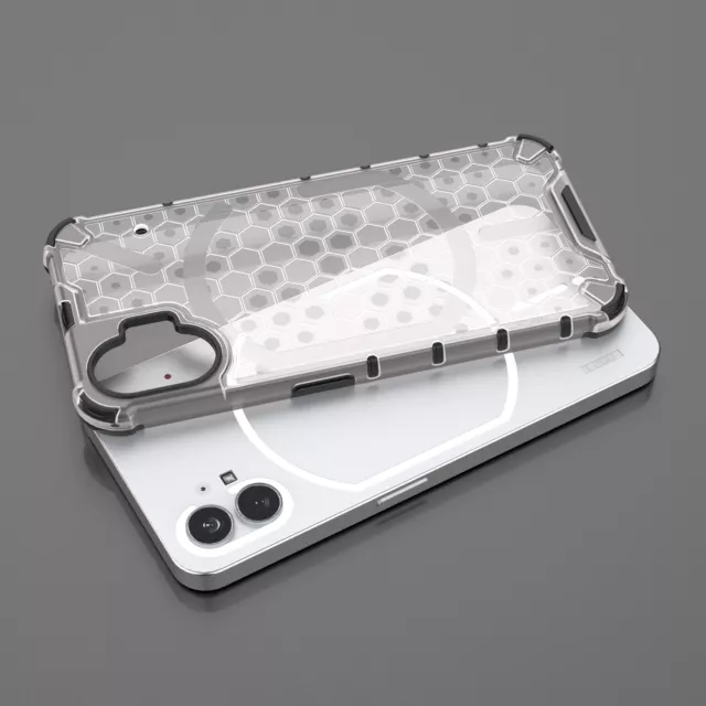 For Nothing Phone (1) Shockproof Hybrid Armor Honeycomb Back Skin Case Cover