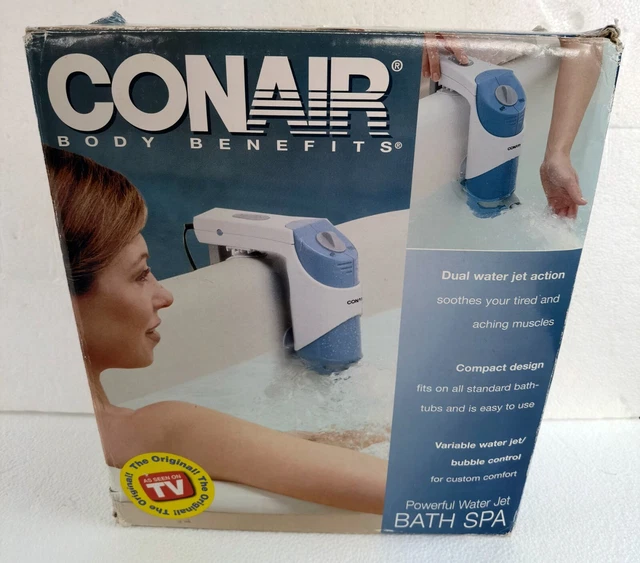 CONAIR BODY BENEFITS DUAL Water Jet Action Bath Spa 131.24 PicClick