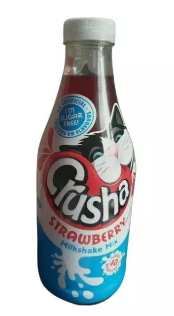 Crusha Strawberry Milkshake Sugar Free - 1 Litre