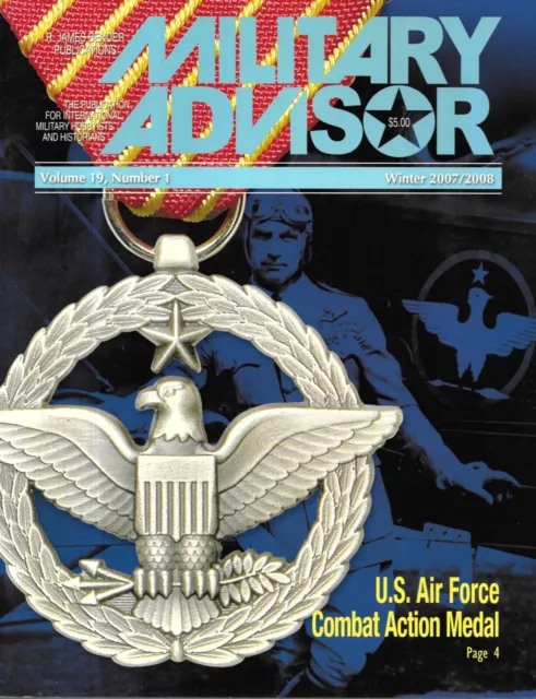 Military Advisor Winter 2008 US Air Force Combat Action Metal Hanns-Kerrl-Lager