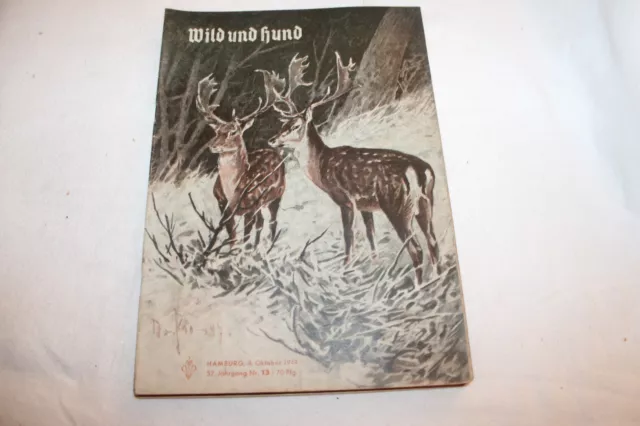 WILD UND HUND 1949-HEFT Nr-13