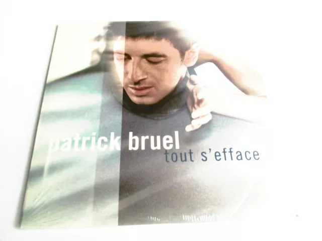 Patrick Bruel - Cd Single Promo "Tout S'efface" - Neuf + 1 Cd Single Gratuit !