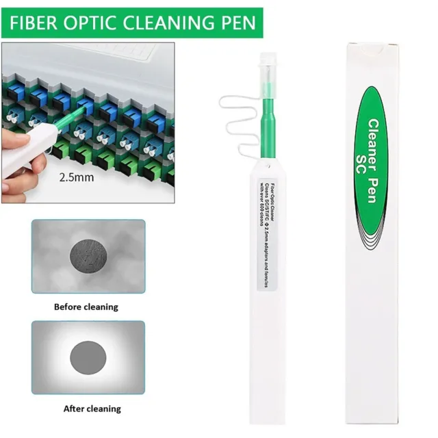 Keep Your Fiber Network makellos optischer Glasfaser-Reinigungsstift für SC ST