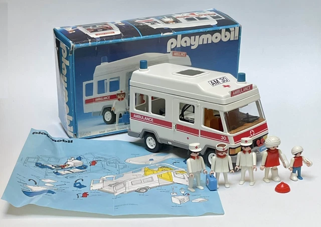 Playmobil 3477 V1 – Caravane Cirque Avec Clowns – 1982 – Complet En Boîte TBE