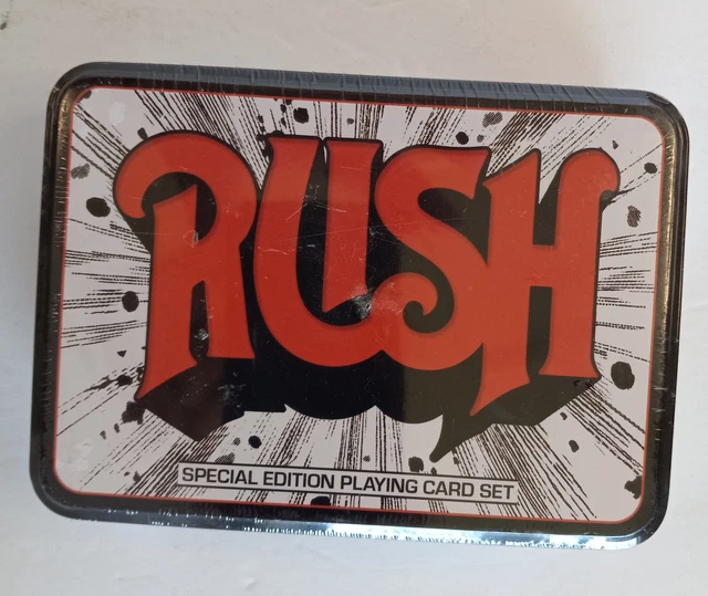 RUSH playing cards Anthem 2011 2 decks special edition tin unopened