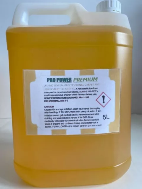 Professional universal carpet upholstery cleaner shampoo fluid 5L=500L Clean