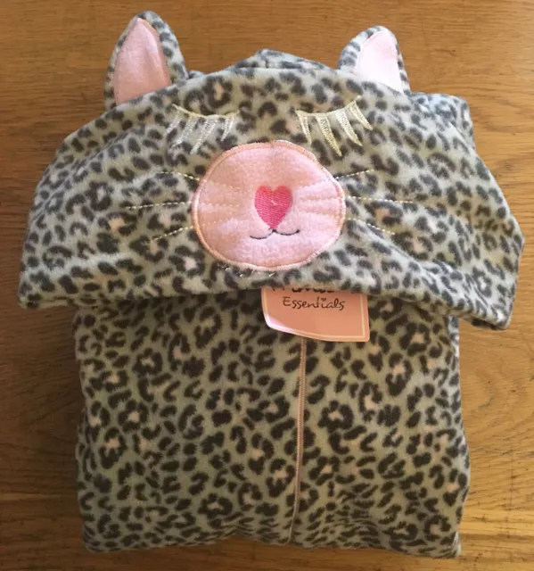 PRIMARK EXTREMELY RARE Grey Leopard ALL IN ONE PYJAMAS/SLEEPSUIT- 13 Years