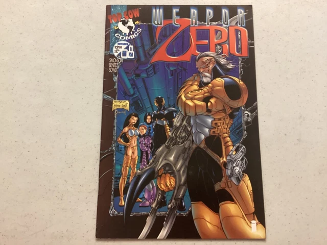 Top Cow Comics Weapon Zero Comic Book #8 (2nd Series, 1995) VF/NM