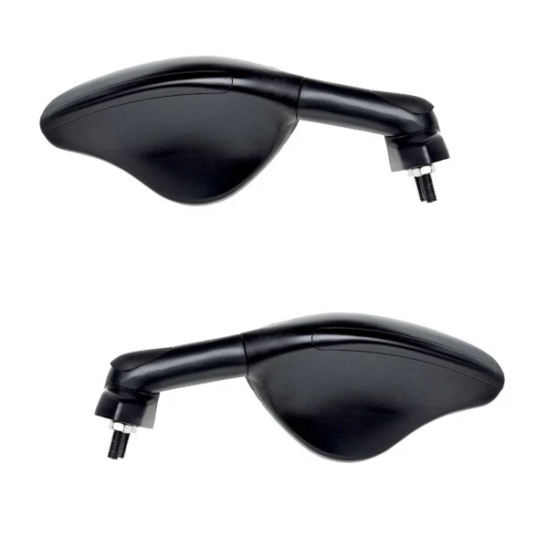 COPPIA SPECCHIETTI SKIN-Z B-LUX BARRACUDA MOTO COLORE NERO - Foto 7