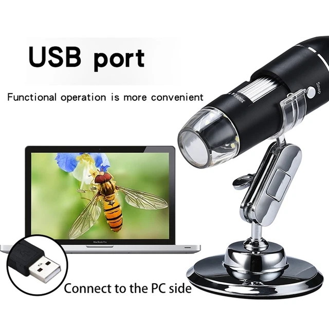 HD WiFi Digital Microscope 1920x1080 Resolution USB Handheld HD Inspection