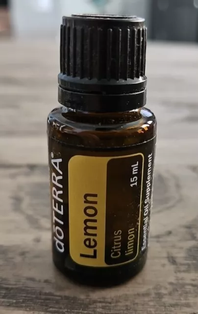 doTERRA Lemon Essential Oil 15ml Bottle Exp 10/28