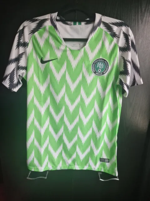 Nigeria 2018 World Cup Home Shirt Small (Read Description)