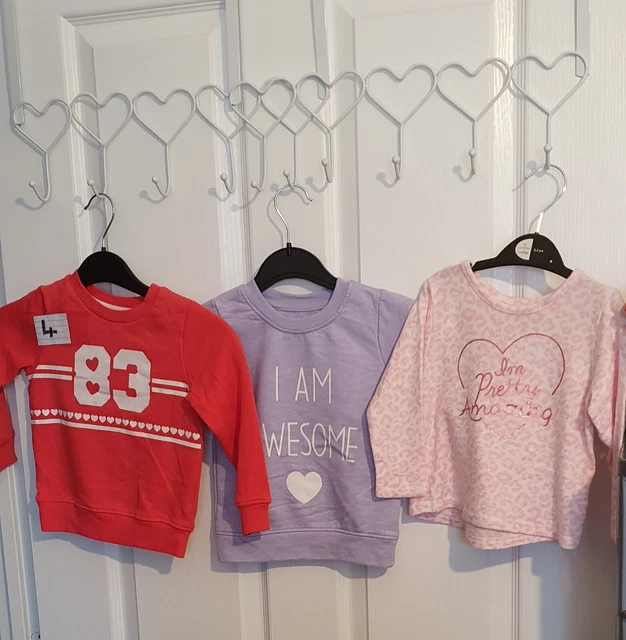 baby girls bundle joblot size 9-12 months clothes knitwear jumper top jumpers
