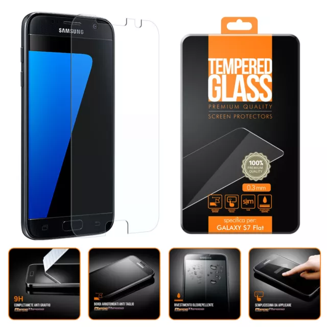 Pellicola Vetro Temperato Per Samsung Galaxy A8A3/A5/J3/J5/J7/J4/S5/S6/2016/2017