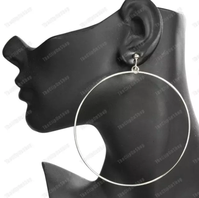 Jewellery | Large Hula Hoop Earrings | Lucy Quartermaine