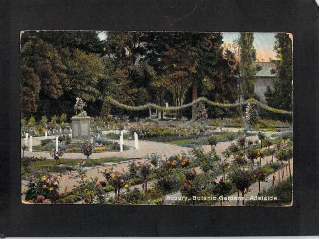 A8690 Australia SA Adelaide Botanic Gardens Rosary vintage postcard