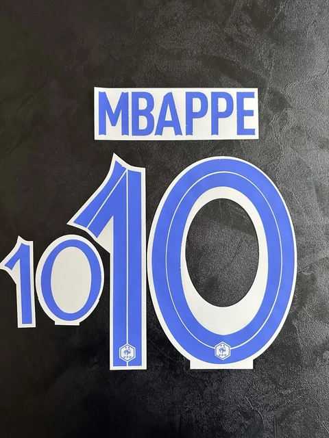 Maillot Enfant Equipe De France Exterieur CDM 2022 Mbappe